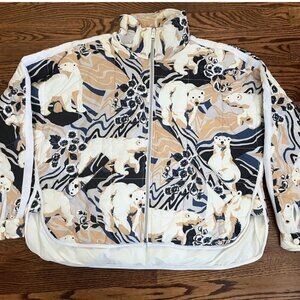 Free People Movement Pippa Printed Size S - Packable Puffer Jacket -Polar Bears
